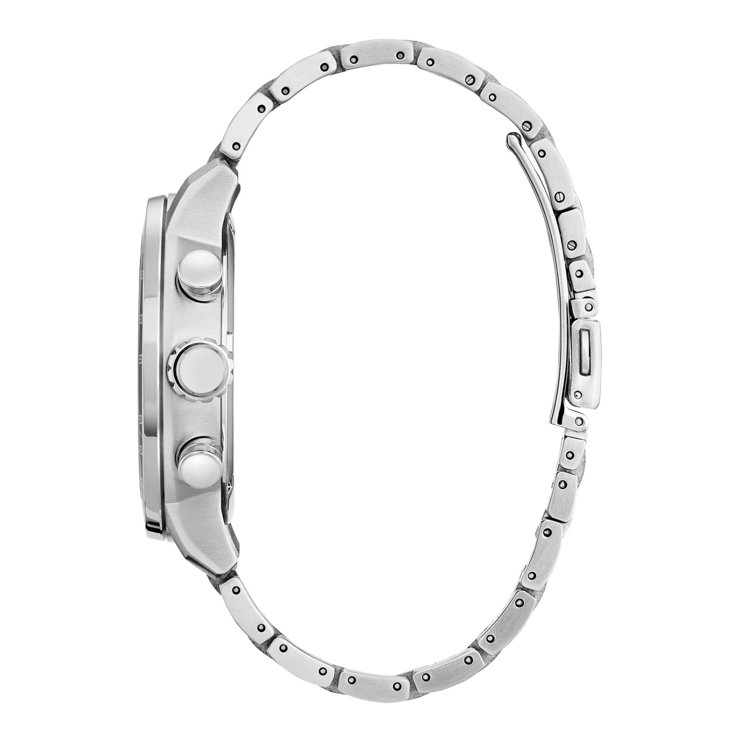 Reloj Citizen Eco-Drive de acero inoxidable para hombre de 44 mm con esfera verde