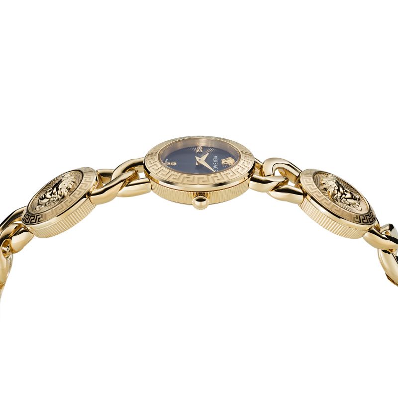 Versace Women's 26mm Stud Icon Bracelet Watch - Black Dial
