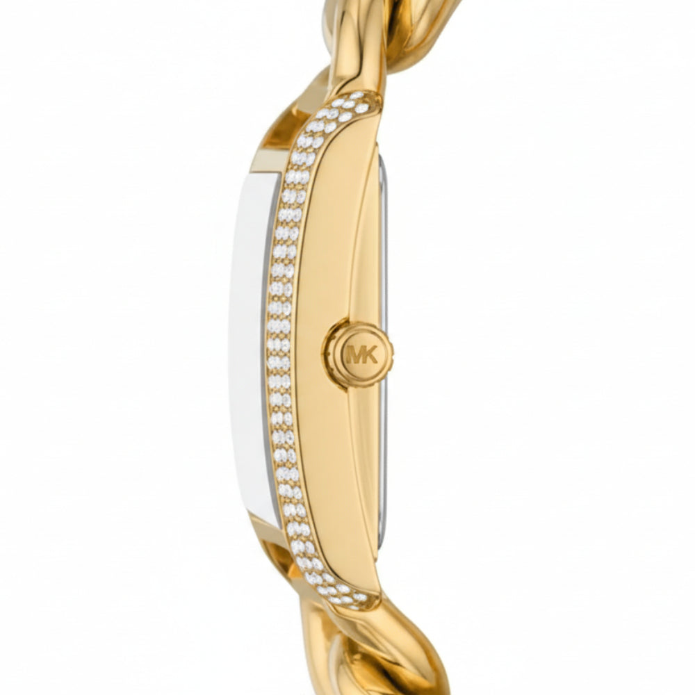 Reloj de pulsera de cuarzo Michael Kors Emery para mujer de 31 mm - Plateado