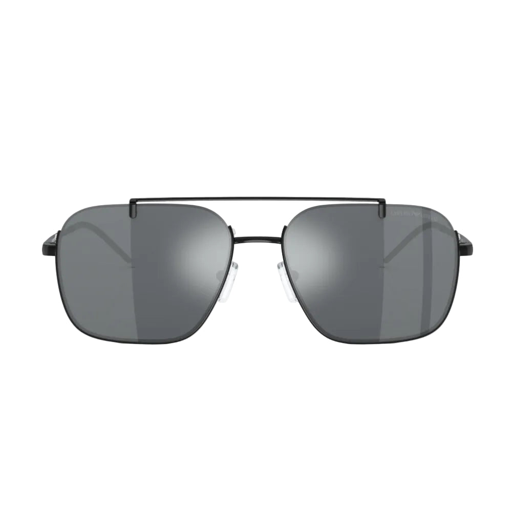 Emporio Armani Men's EA2150 Pilot Mirrored Sunglasses