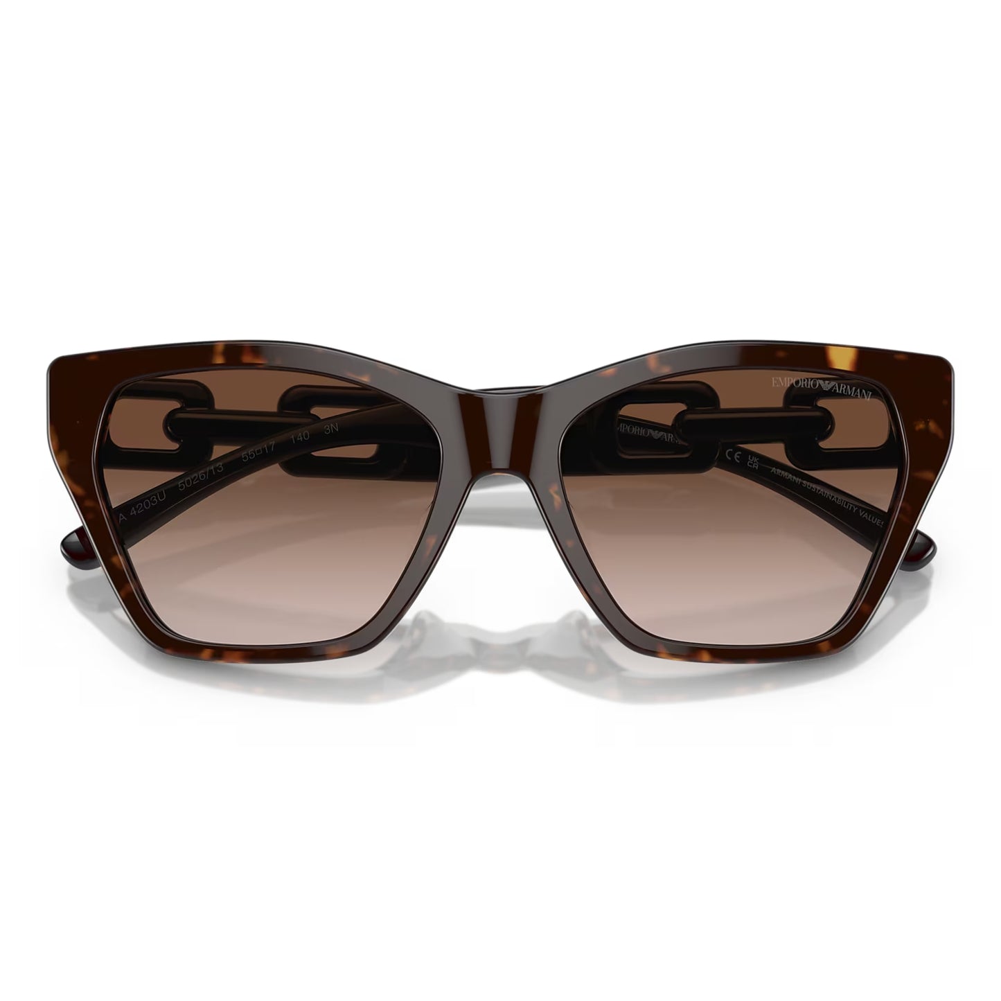 Gafas de sol con efecto degradado y forma de ojo de gato EA4203U para mujer de Emporio Armani