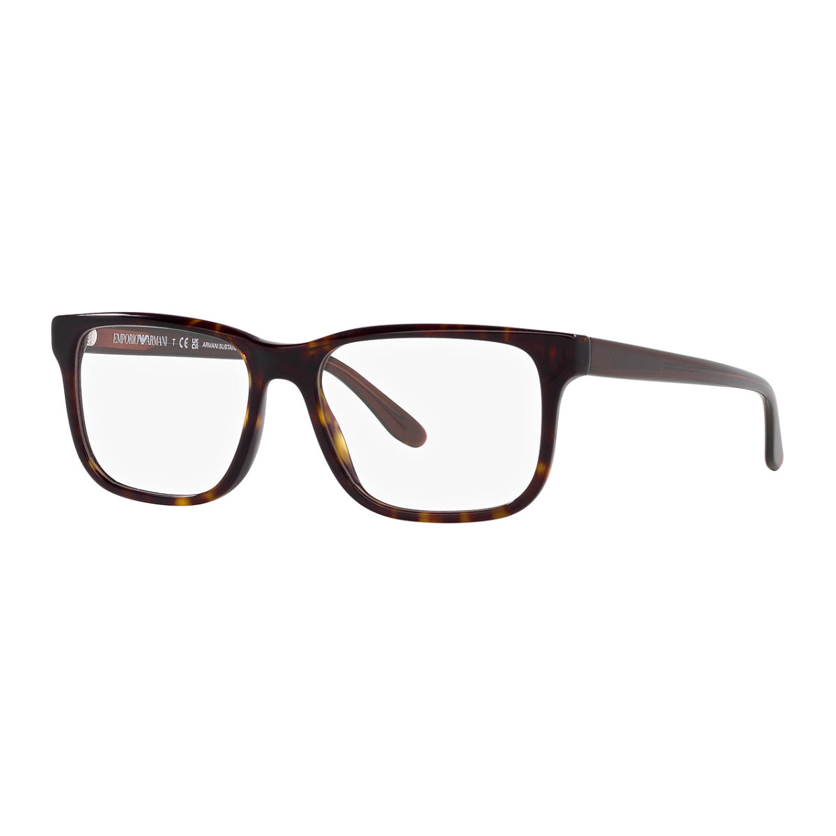 Anteojos rectangulares Emporio Armani EA3218 para hombre