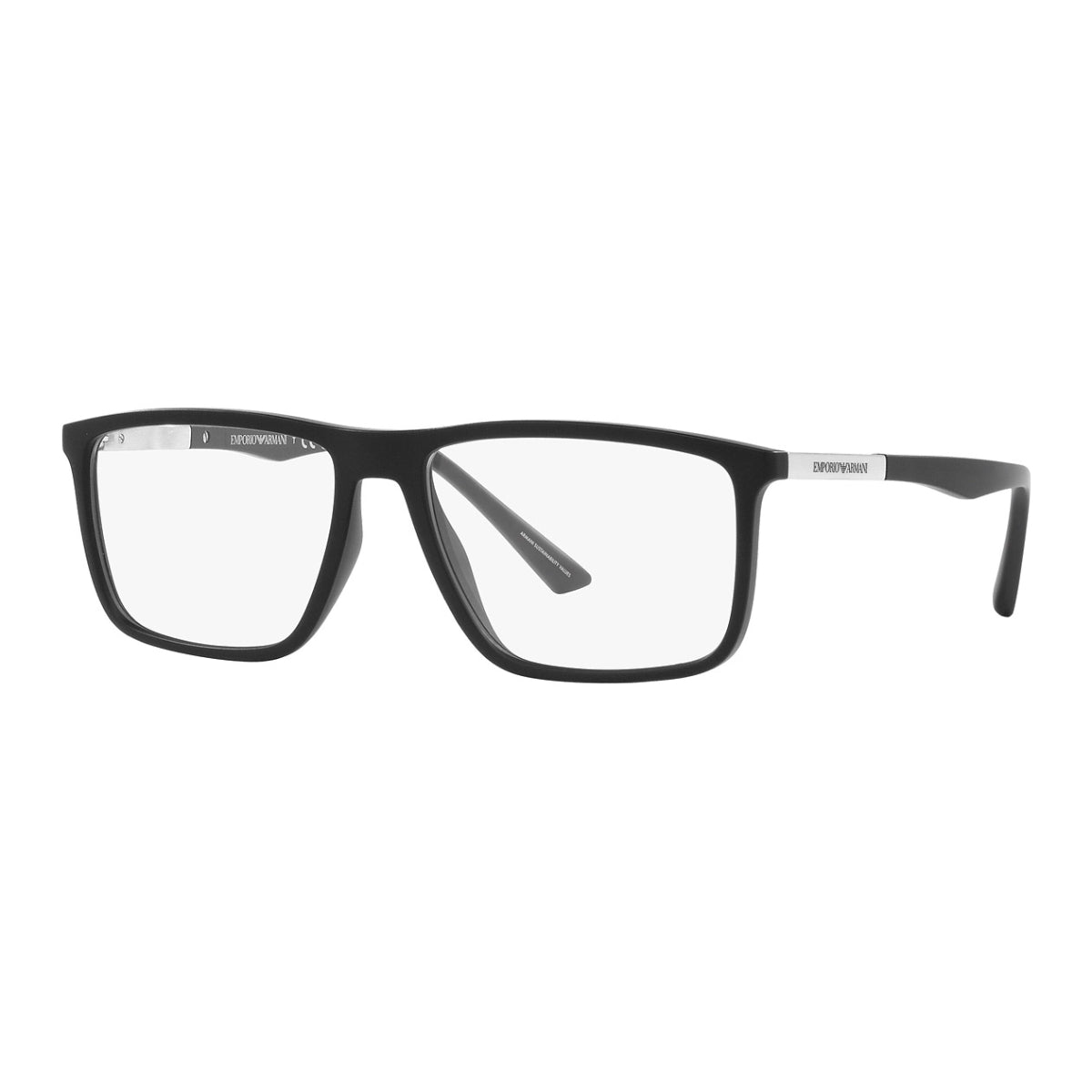 Anteojos rectangulares Emporio Armani EA3221 para hombre