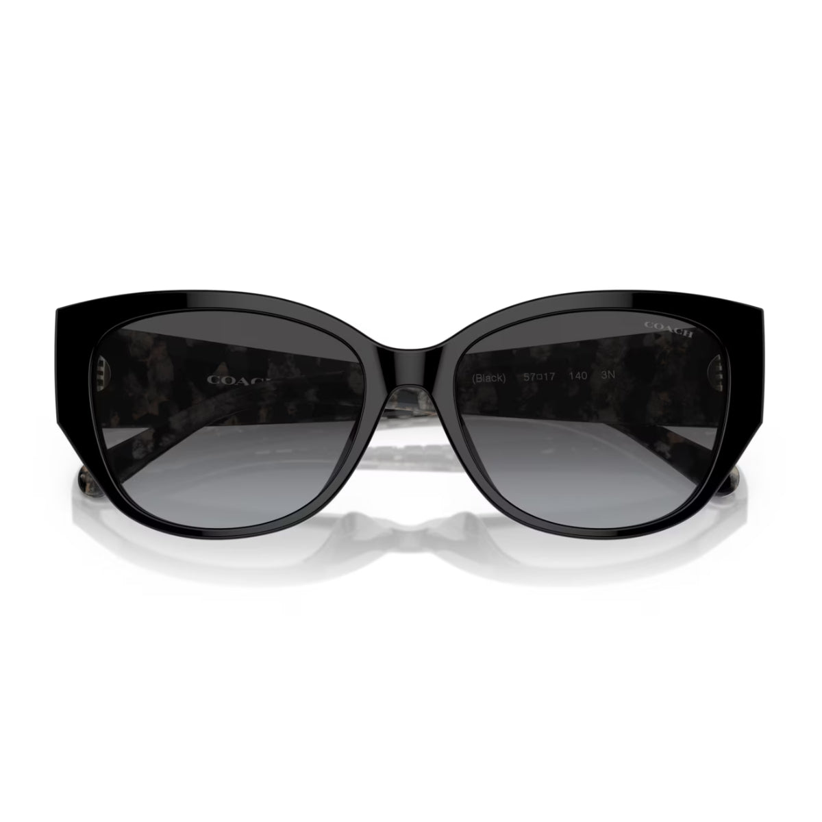 Coach Women's Rectangle Sunglasses, Gray Gradient