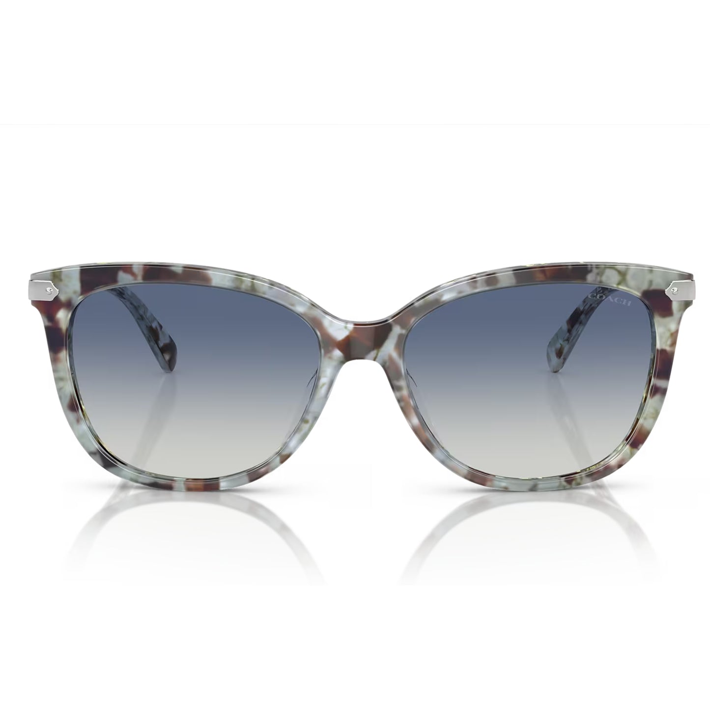 Coach Women's HC8378U Cat Eye Gradient Sunglasses
