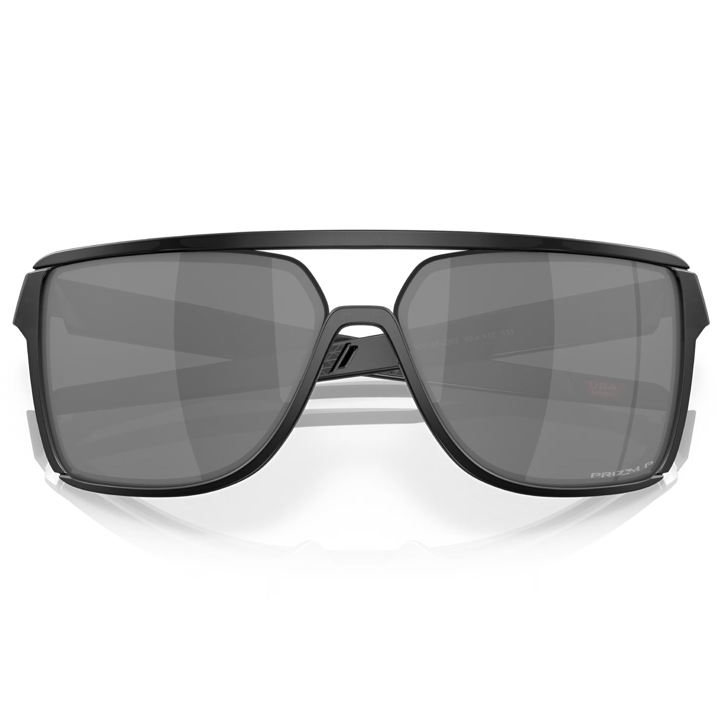 Oakley Castel Men's OO9147 Rectangle Prizm Polarized Sunglasses