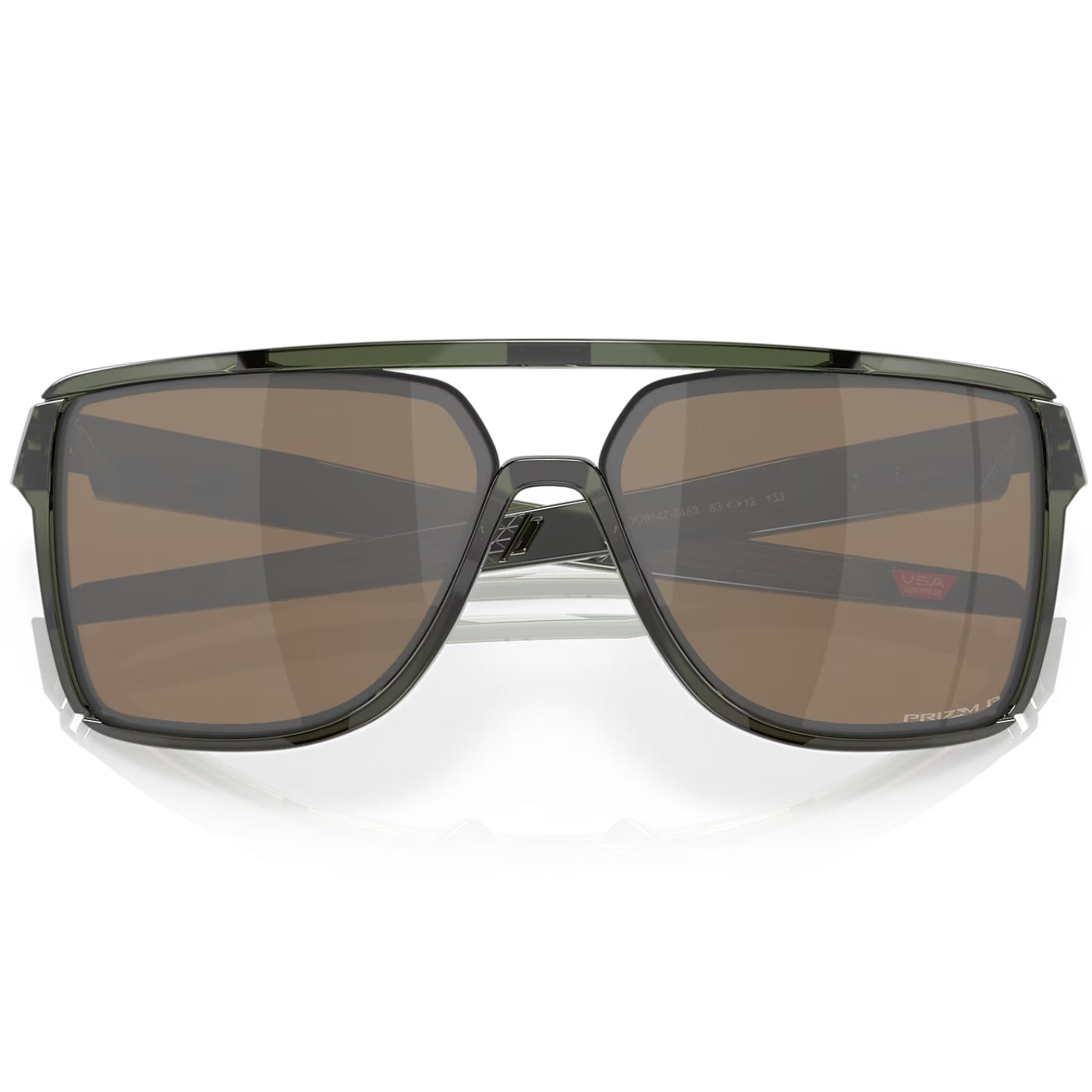 Gafas de sol polarizadas Oakley Castel OO9147 Rectangle Prizm para hombre