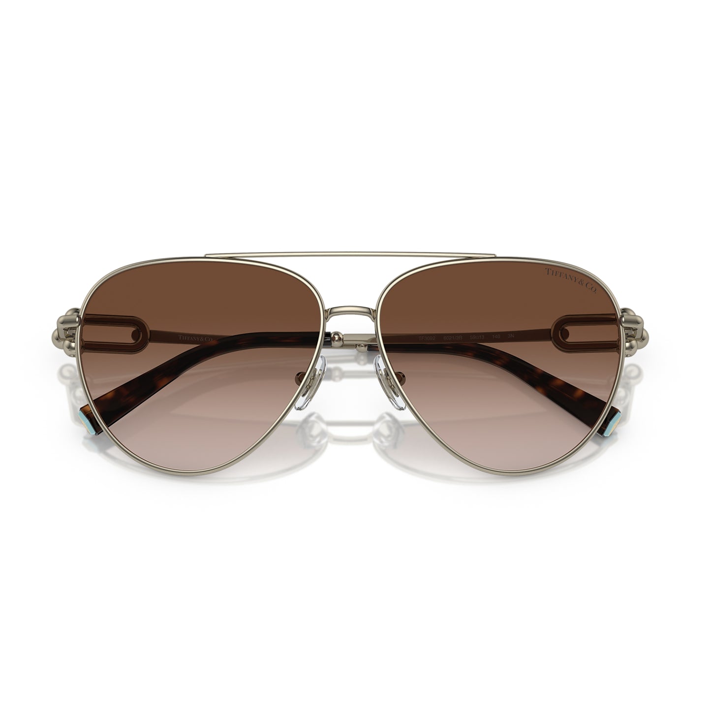 Gafas de sol con degradado estilo piloto TF3092 de Tiffany & Co. para mujer