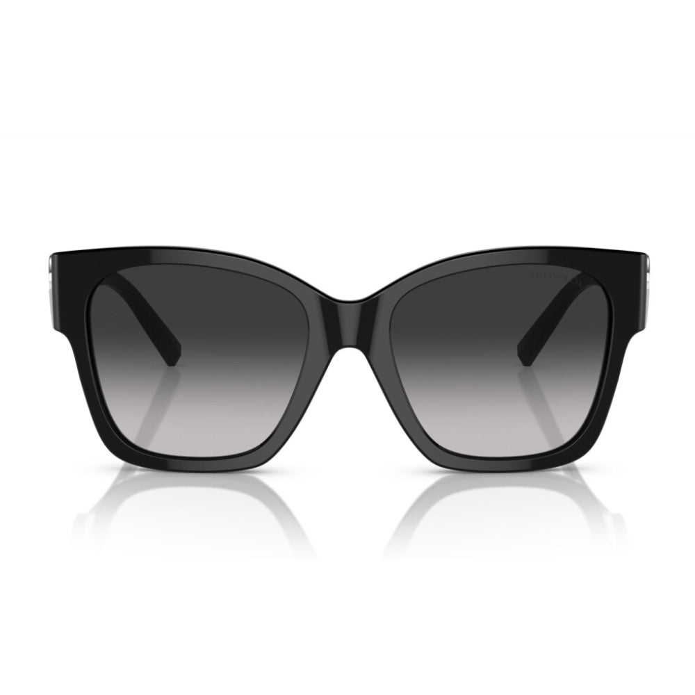 Gafas de sol cuadradas con degradado para mujer TF4216 de Tiffany & Co., color negro y gris