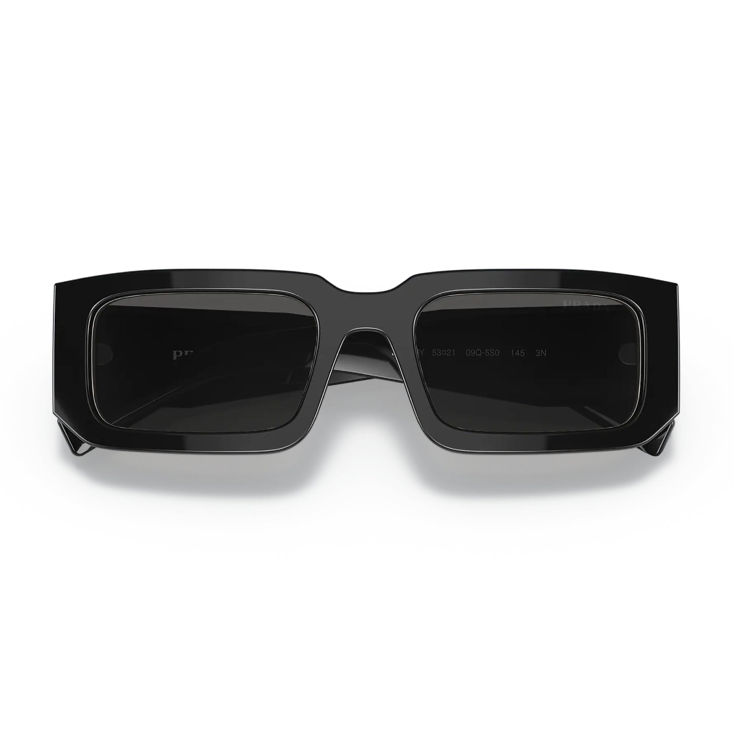 Prada Men's PR06YS Rectangle Solid Color Sunglasses