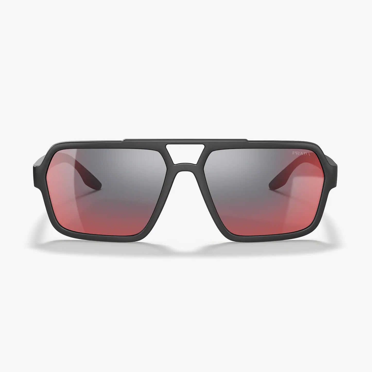 Gafas de sol rectangulares con espejo para hombre PS01XS de Prada Linea Rossa