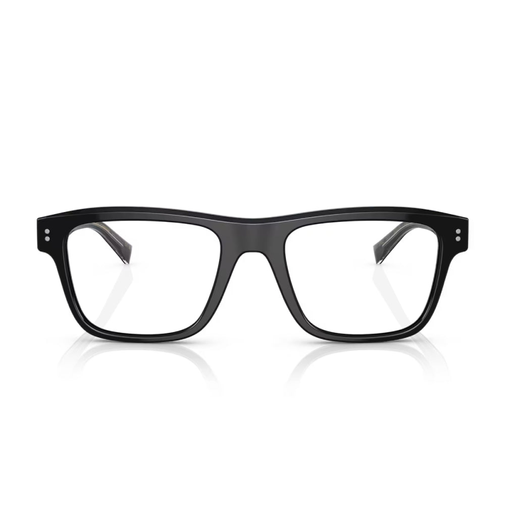 Gafas de sol cuadradas para hombre Dolce & Gabbana, color negro