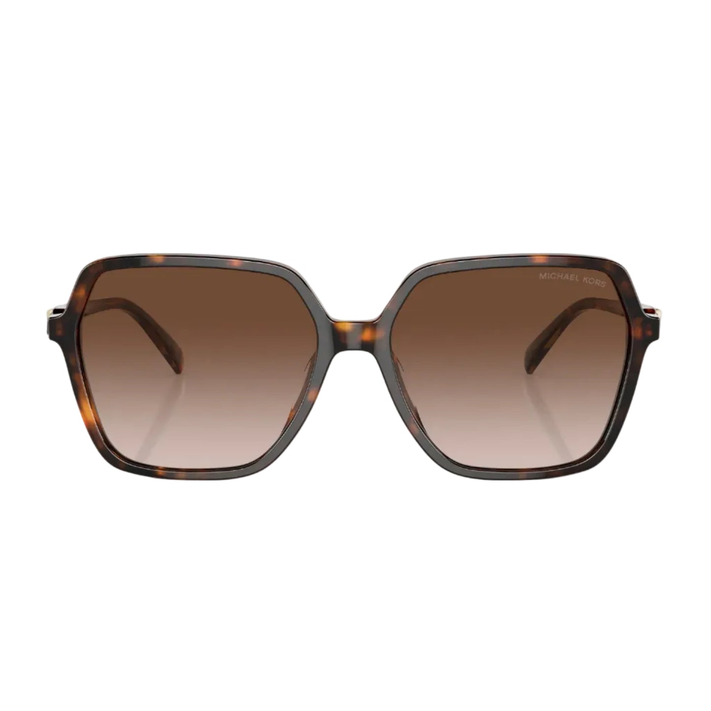 Michael Kors Jasper Women's MK2196U Square Gradient Sunglasses - Dark Tortoise/Brown Gradient