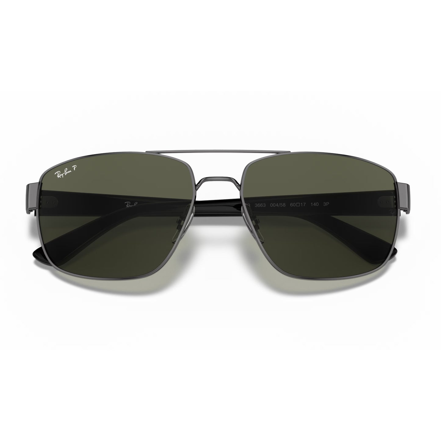 Ray-Ban Men's RB3663 Irregular Classic G-15 Sunglasses