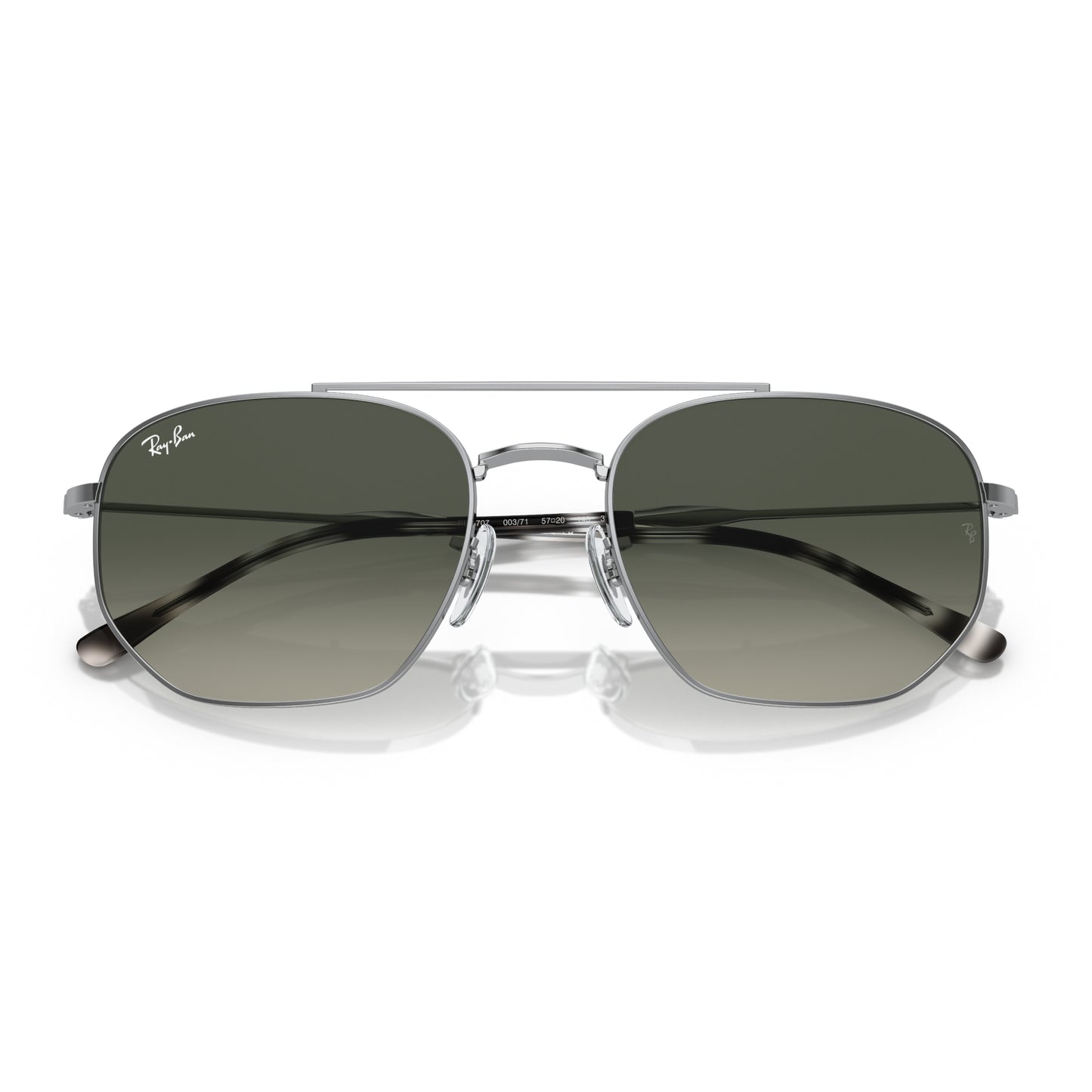 Ray-Ban Unisex RB3707 Irregular Gradient Sunglasses