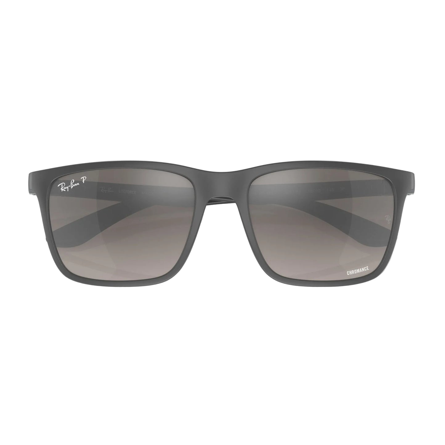 Ray-Ban Men's RB4385 Rectangle Chromance Sunglasses