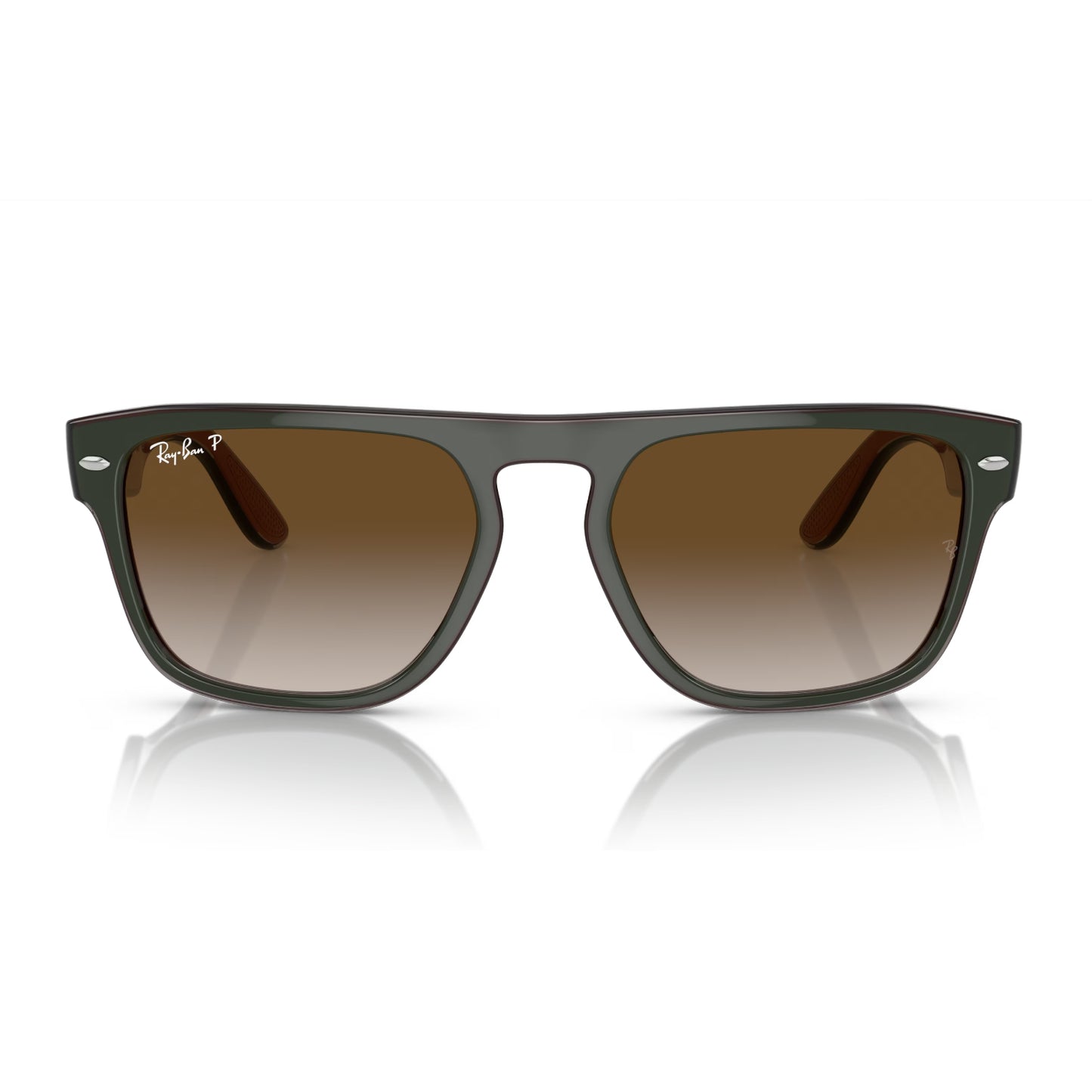 Gafas de sol unisex Ray-Ban RB4407 con montura cuadrada y degradado