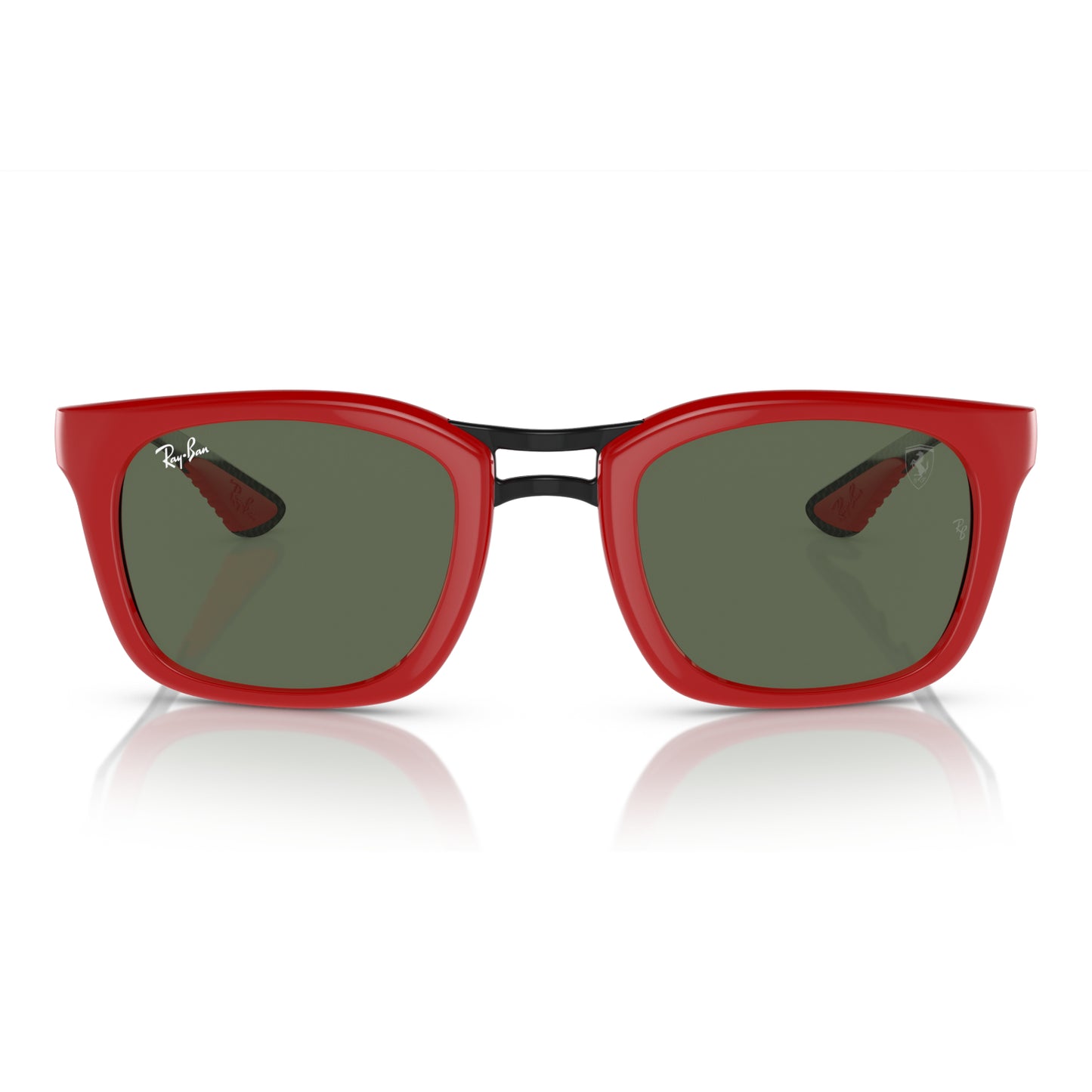 Gafas de sol clásicas cuadradas unisex Ray-Ban Scuderia Ferrari RB8362M