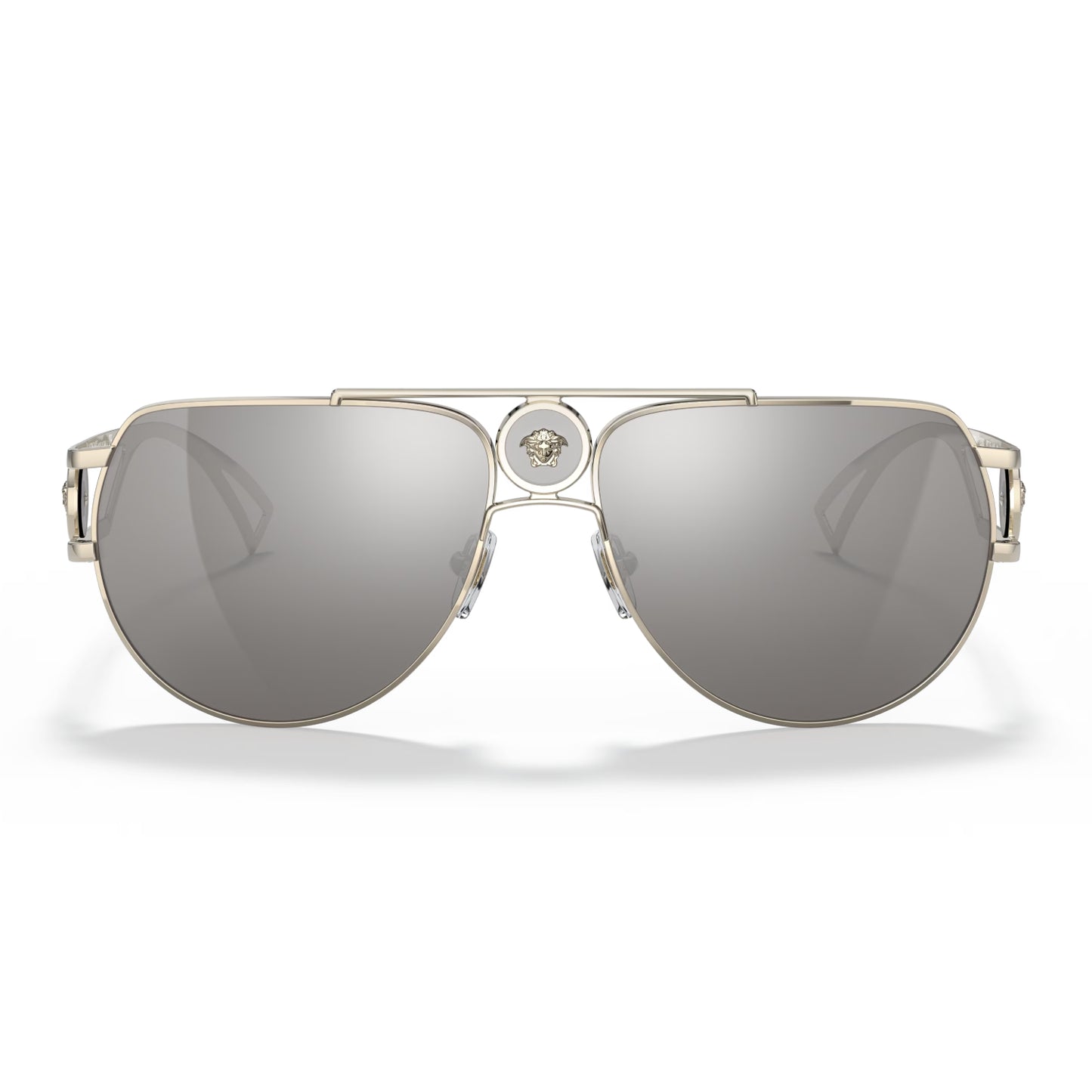 Gafas de sol con espejo estilo piloto VE2225 de Versace para hombre