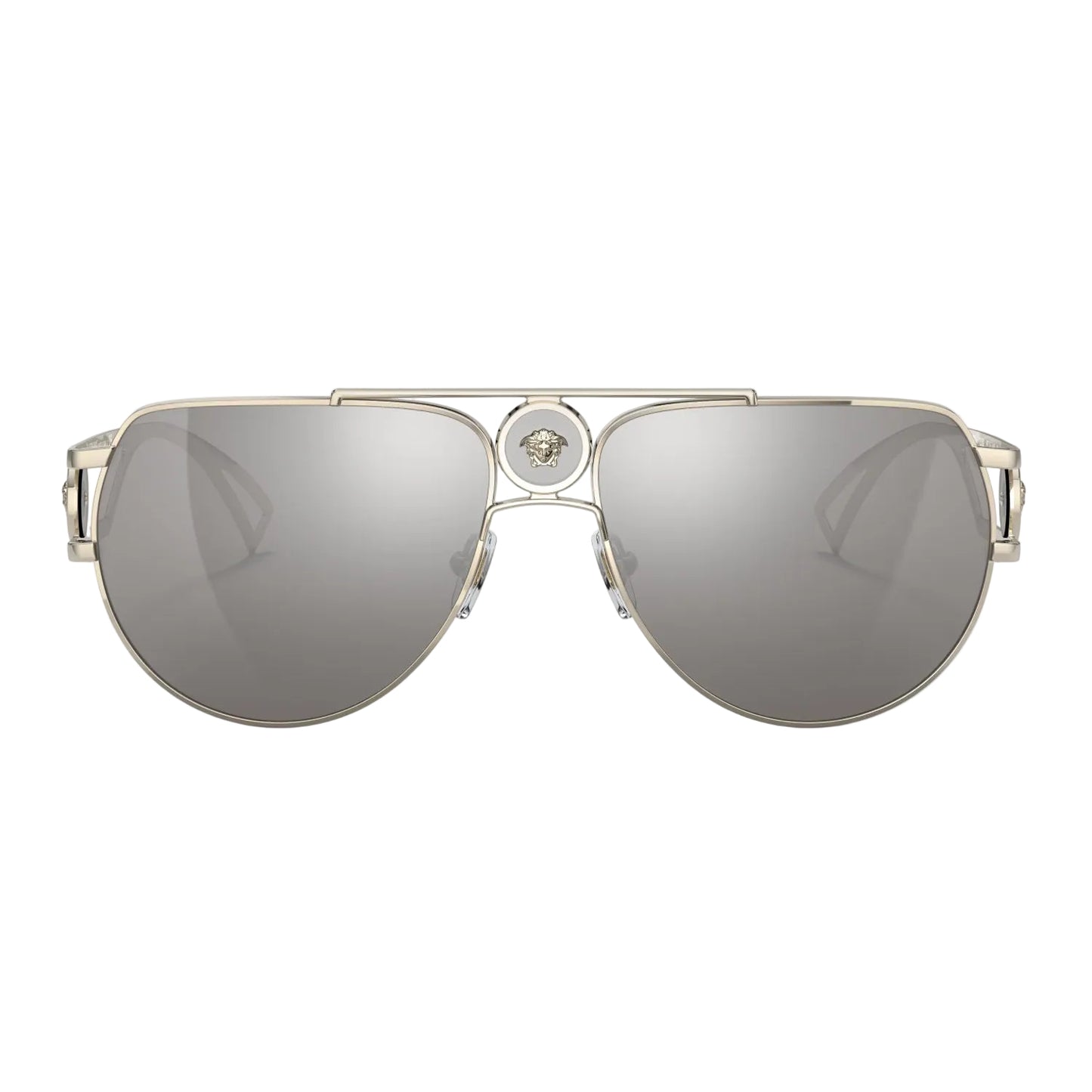 Gafas de sol con espejo estilo piloto VE2225 de Versace para hombre