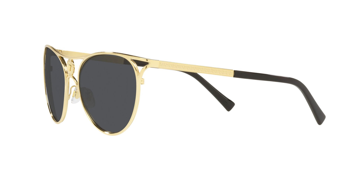 Versace Woman Gold Sunglasses