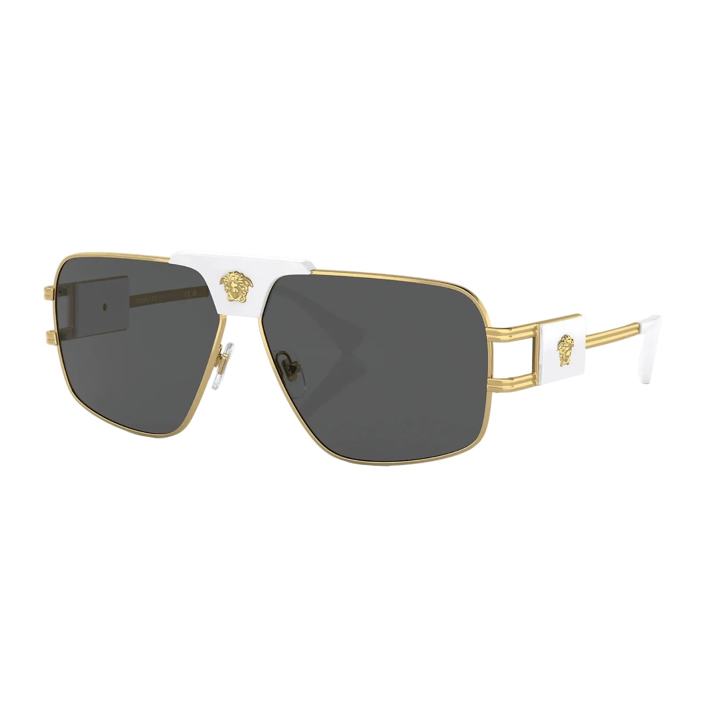 Versace Men's VE2251 Pillow Solid Color Sunglasses