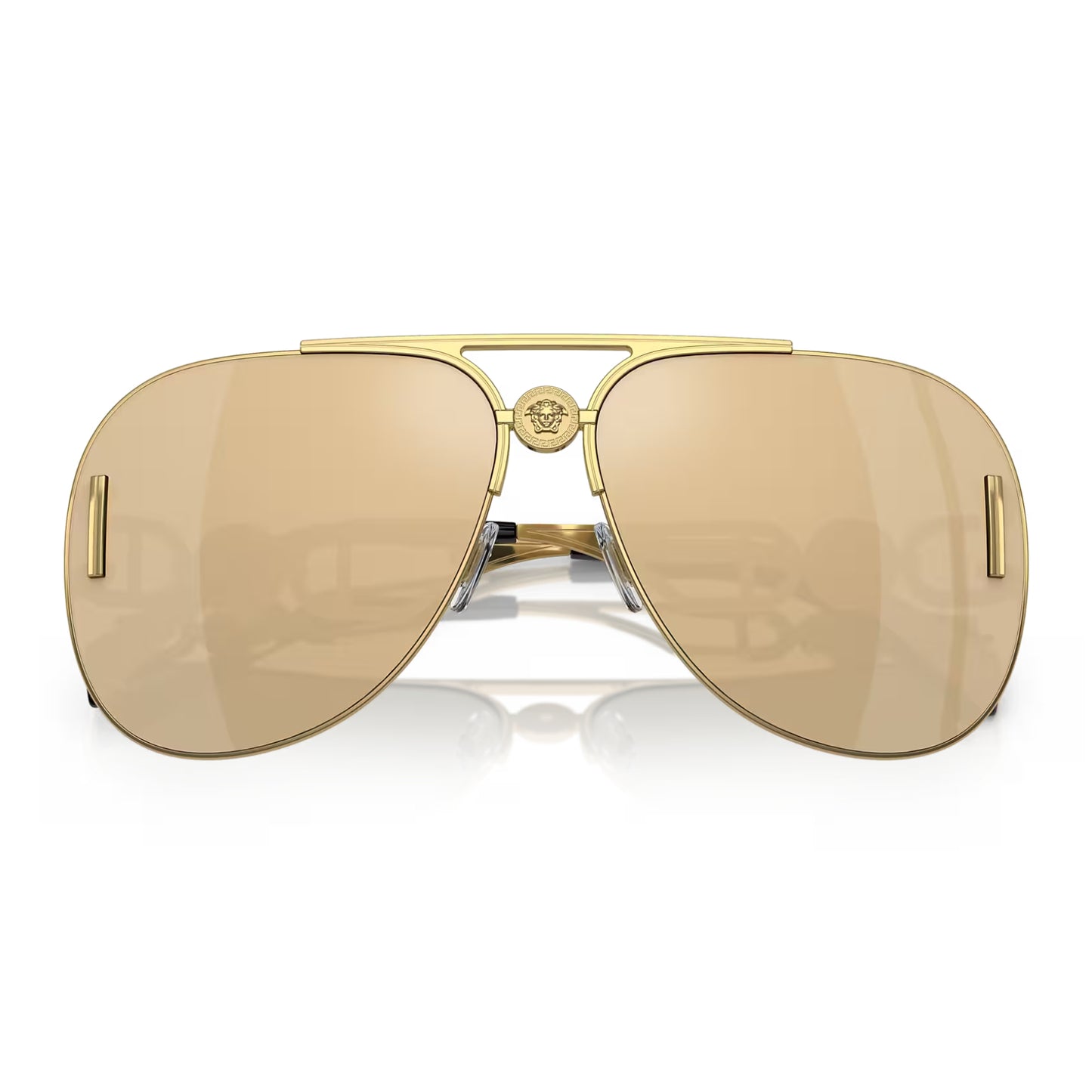 Versace Unisex VE2255 Pilot Mirrored Sunglasses