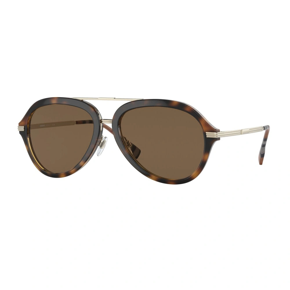 Gafas de sol Burberry Jude Pilot de color liso para hombre BE4377