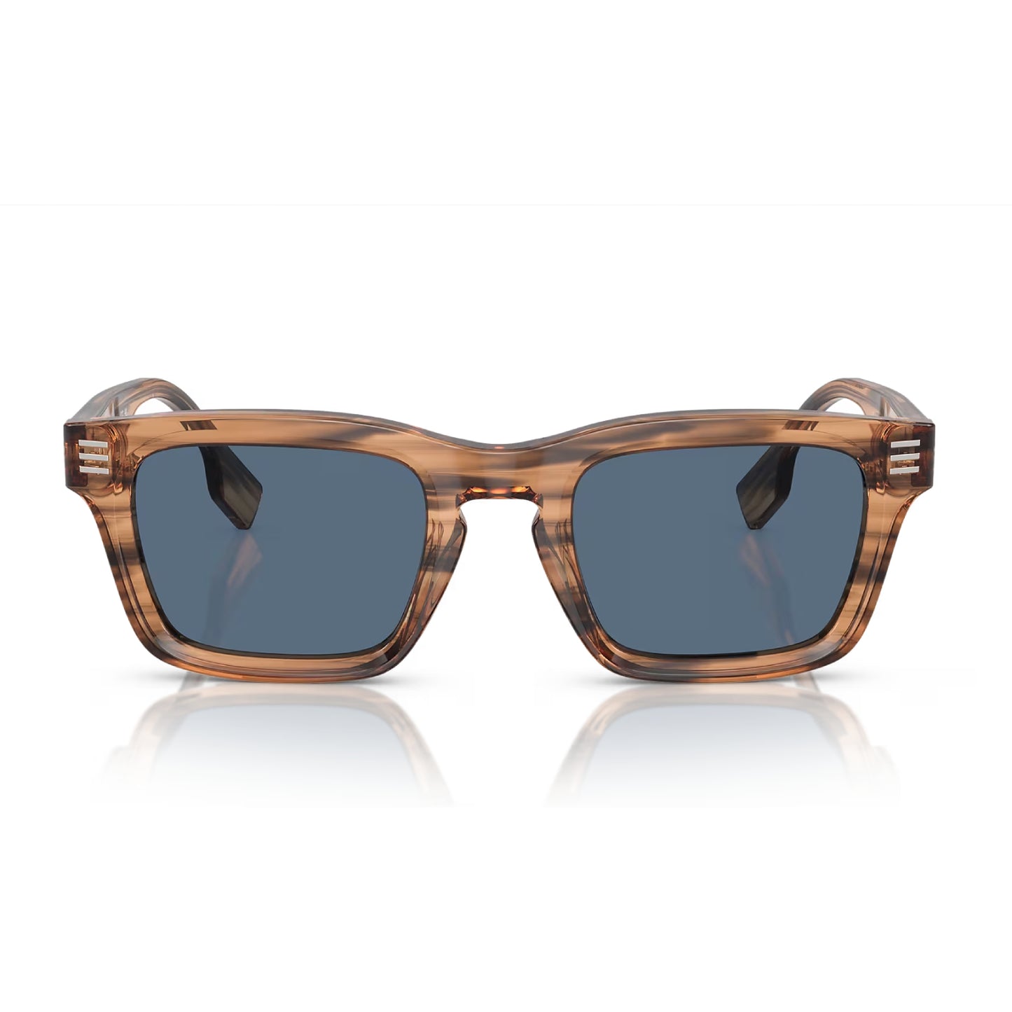 Gafas de sol rectangulares de color liso para hombre de Burberry BE4403