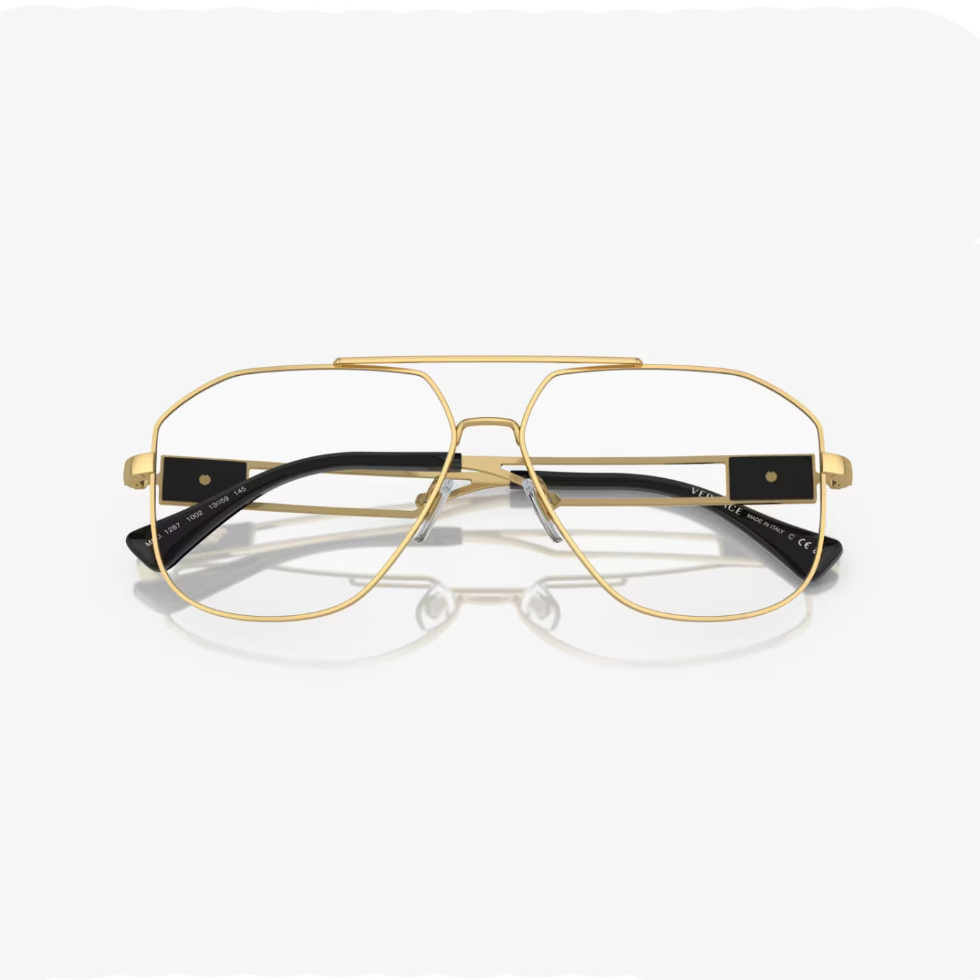 Gafas de sol estilo piloto VE1287 de Versace para hombre