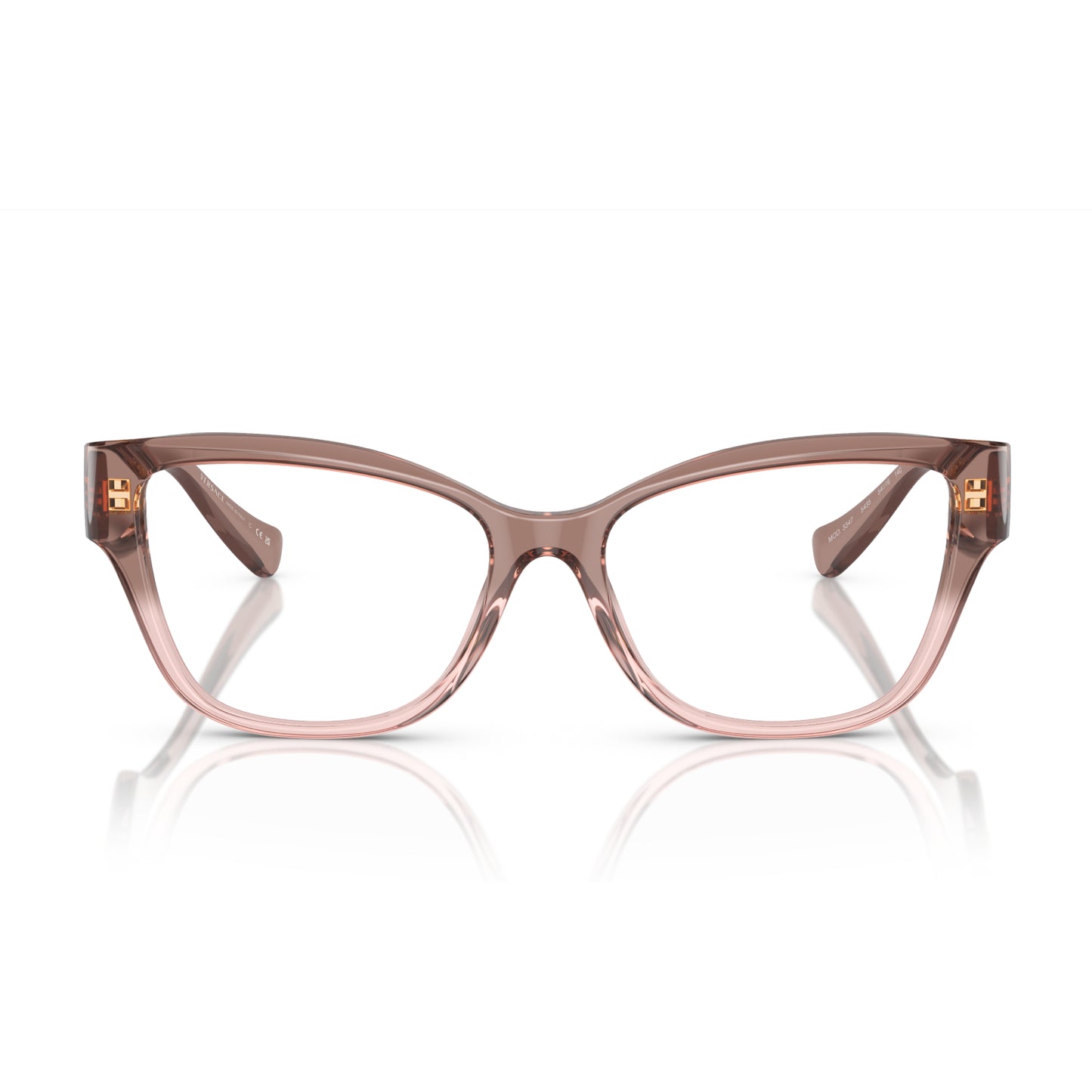 Gafas de sol Versace VE3347 Pillow para mujer - Rosa transparente