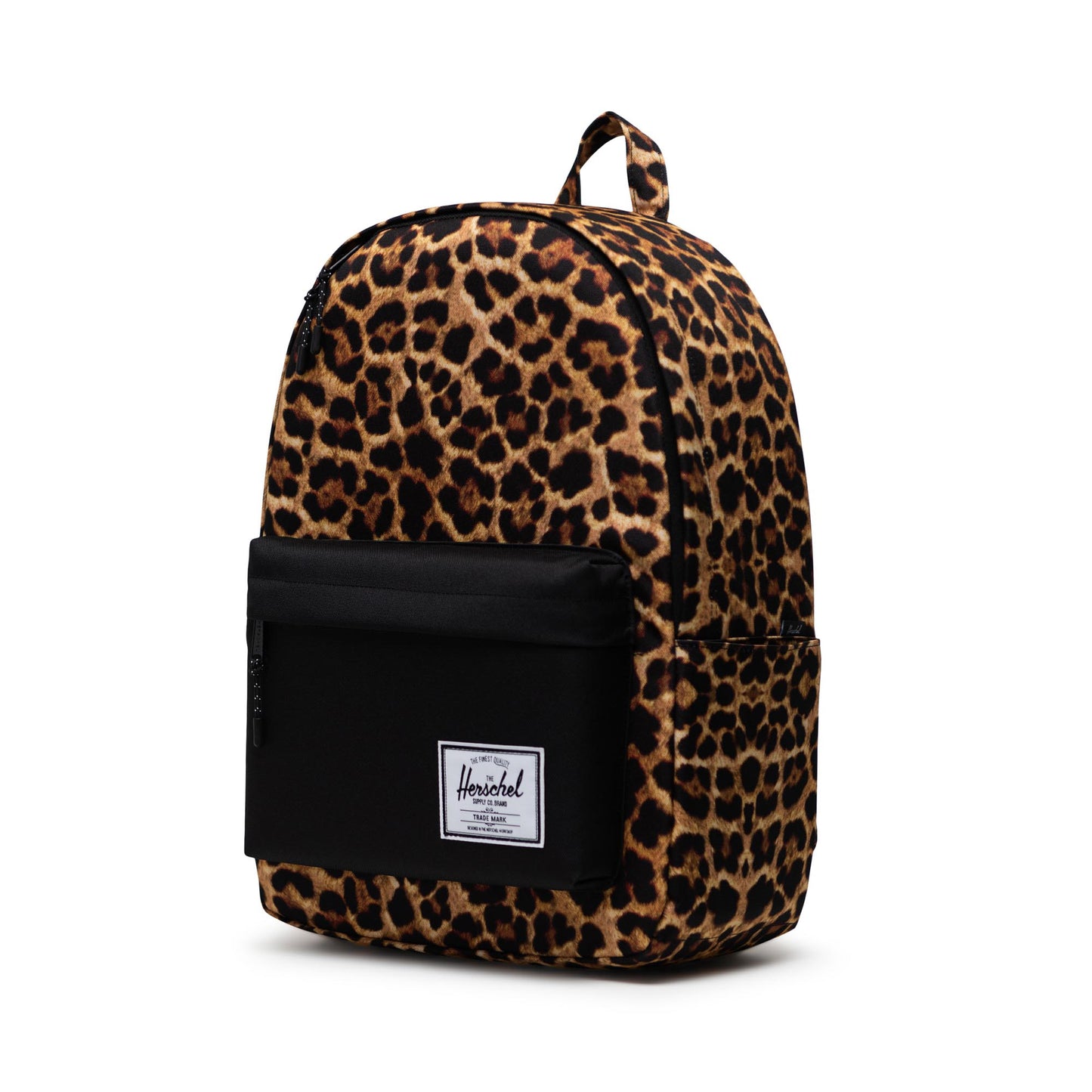 Mochila extragrande Herschel Classic Leopard Print Settlement - Leopardo negro