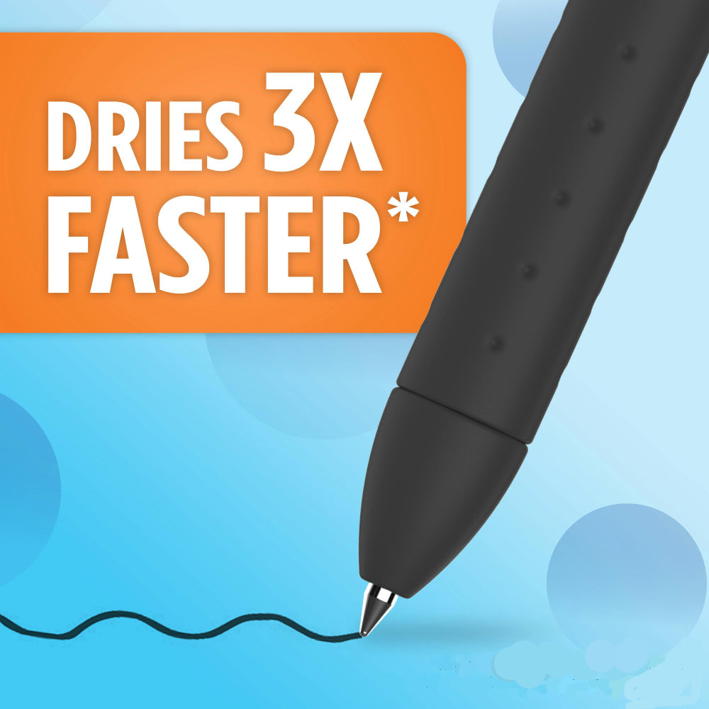 Bolígrafos de gel con tapa de punta mediana Paper Mate InkJoy de 0,7 mm (juego de 14)