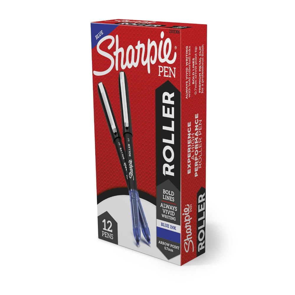 Bolígrafos Sharpie Arrow Point de 0,7 mm (juego de 12) - Azul