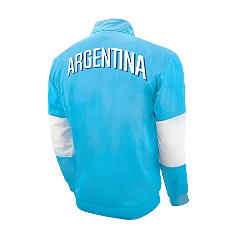 Icon Sport Argentina Soccer Large Track Jacket - Blue