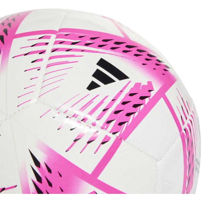 Balón de fútbol Adidas Al Rihla Club talla 5 - Blanco/Rosa