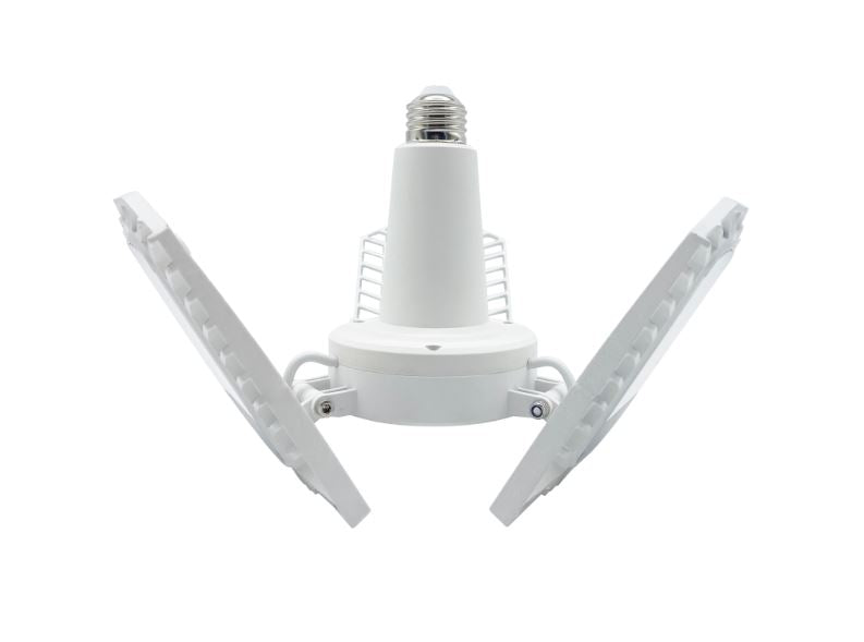 Bright Living 3-Leaf LED Garage Light with Extended Base