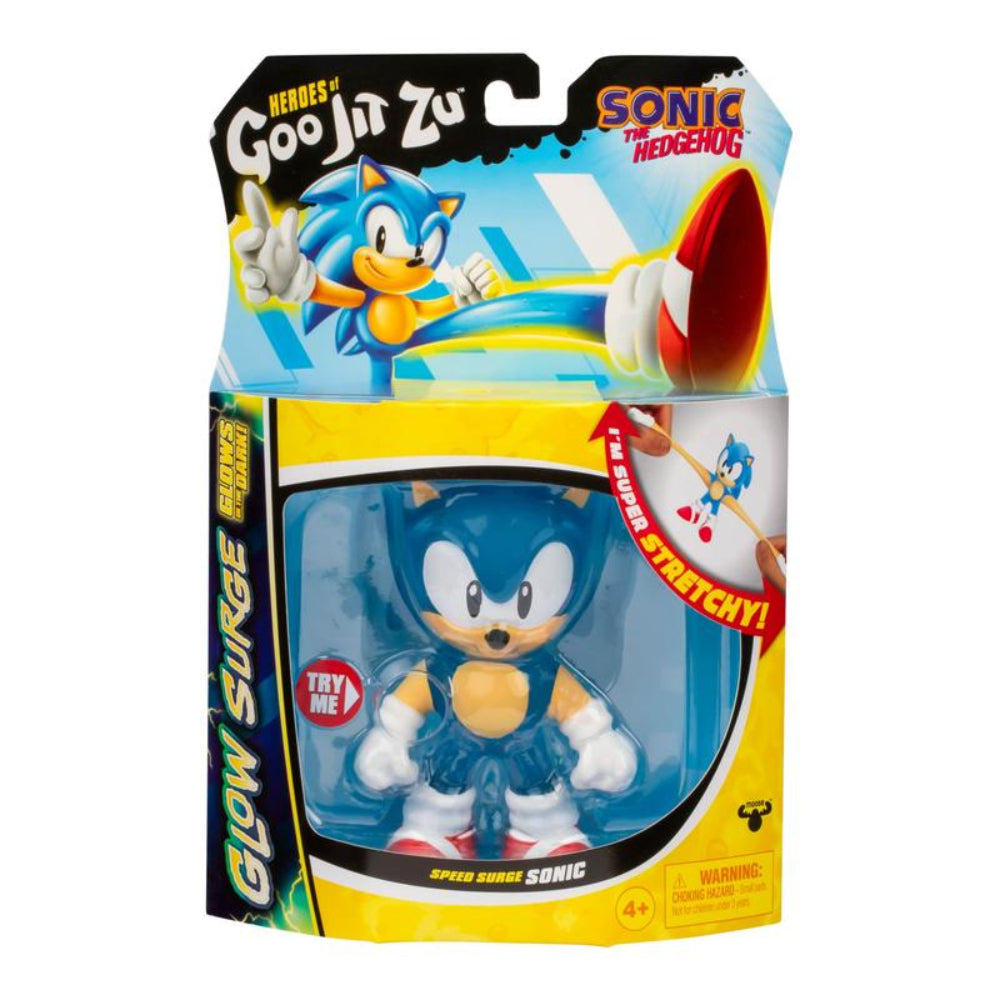 Sonic Heroes of Goo Jit Zu Hedgehog Figure - Assortment