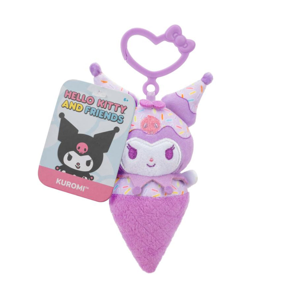 License 2 Play Hello Kitty and Friends 4" Clip-On Plush Assortment