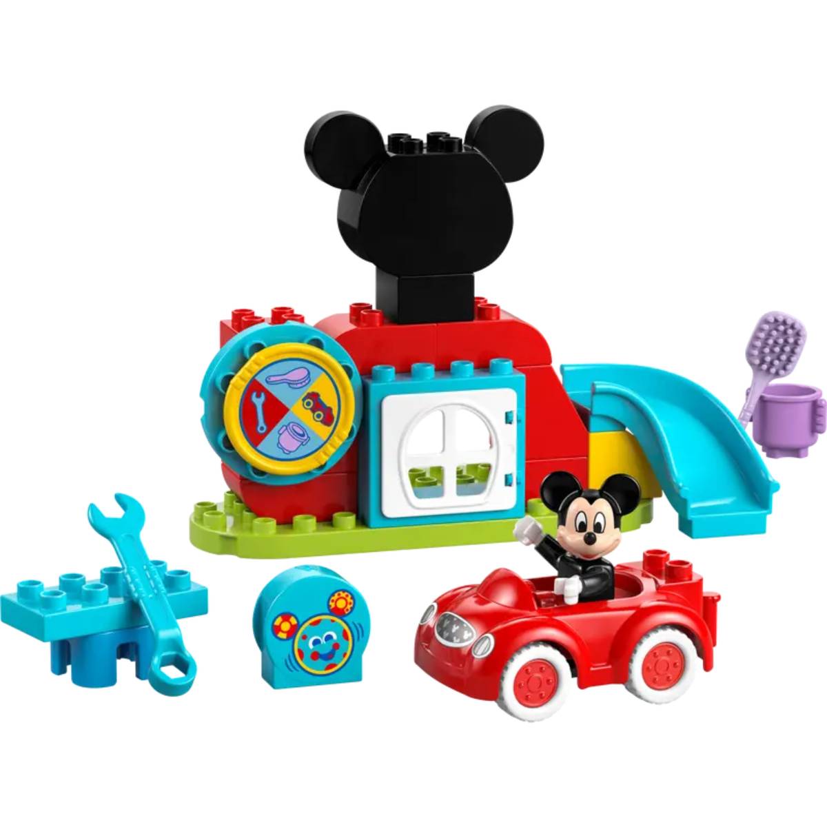 LEGO Mickey Mouse Clubhouse and Car Building Toy Set (27-Piece)