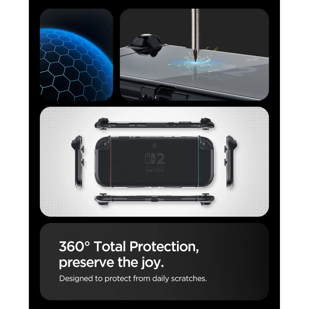 Spigen Air Fit Case for Nintendo Switch 2 - Crystal Clear