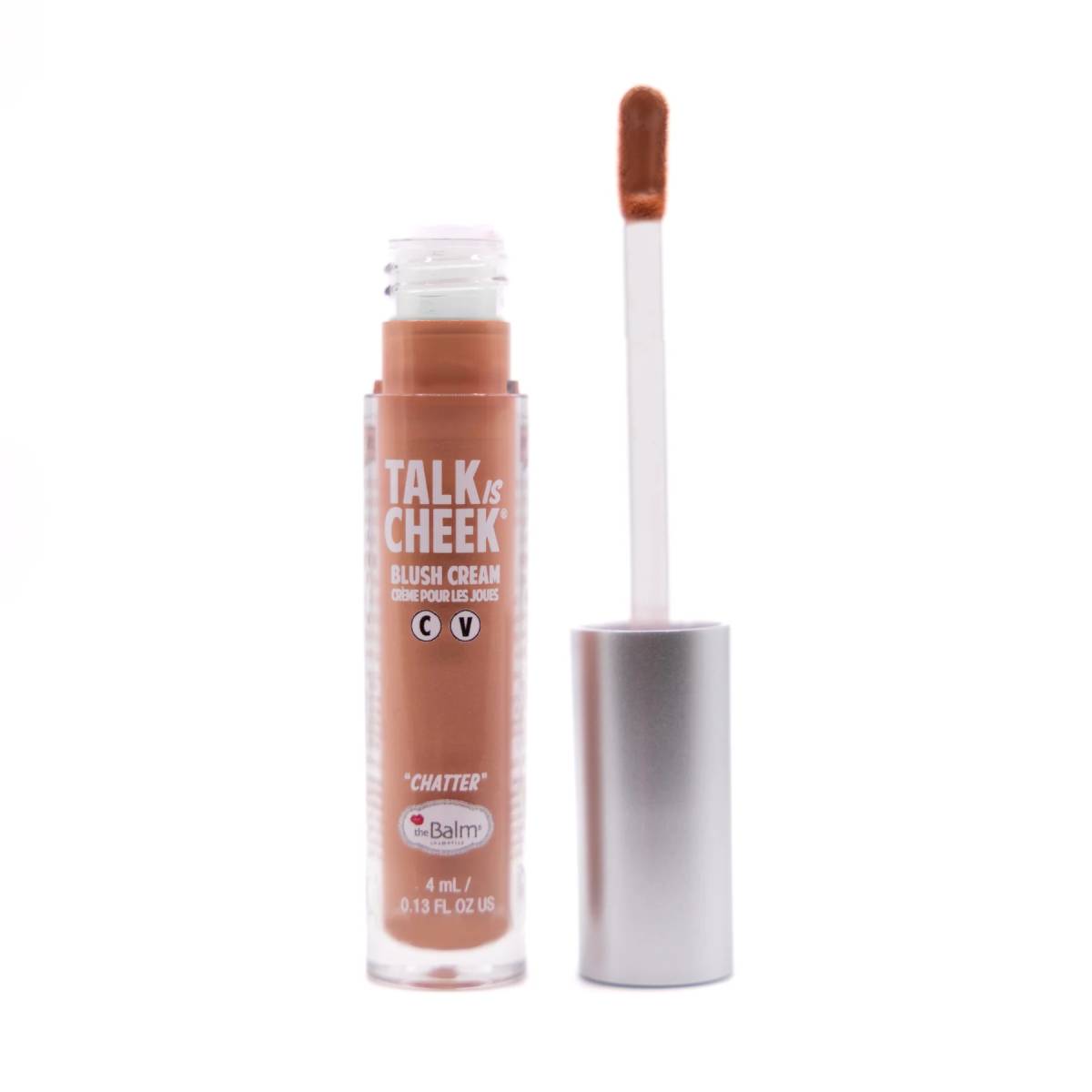 theBalm Talk is Cheek 0.13 oz Chatter Blush Cream