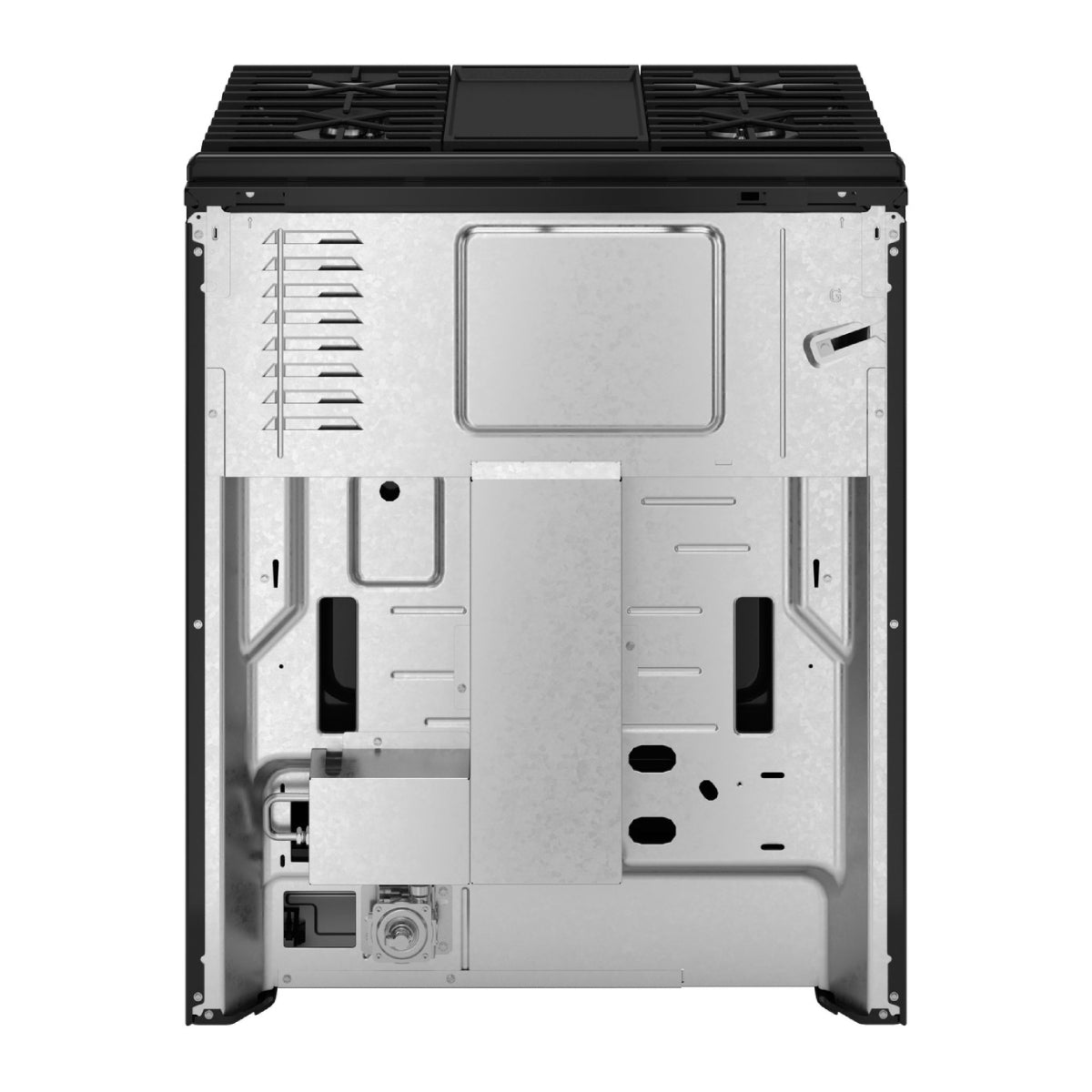 GE GGS500SVSS 5.3 cu. ft. Slide-In Gas Range with 5 Sealed Burners - Stainless Steel