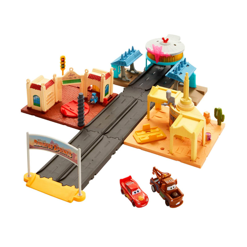 Disney Pixar Cars On the Road Radiator Springs Tour Playset