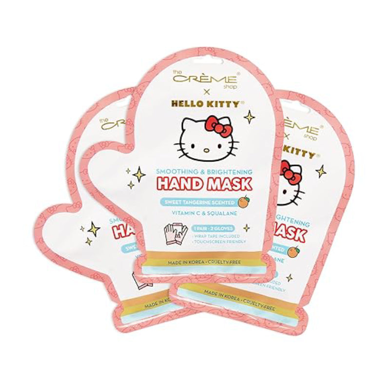 The Creme Shop x Hello Kitty Vitamin C & Squalane (3 - Pieces) Hand Mask