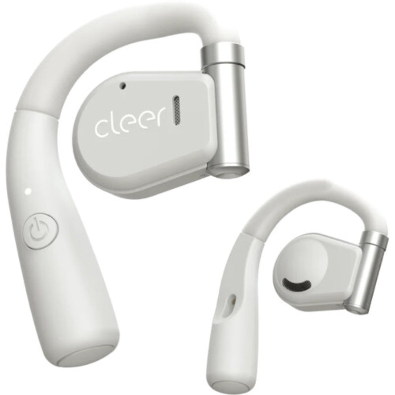 Cleer Arc Open Ear True Wireless Earbuds - Light Gray