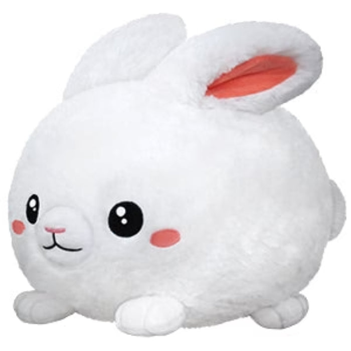 Squishable Fluffy Bunny 15" Plush Toy - White