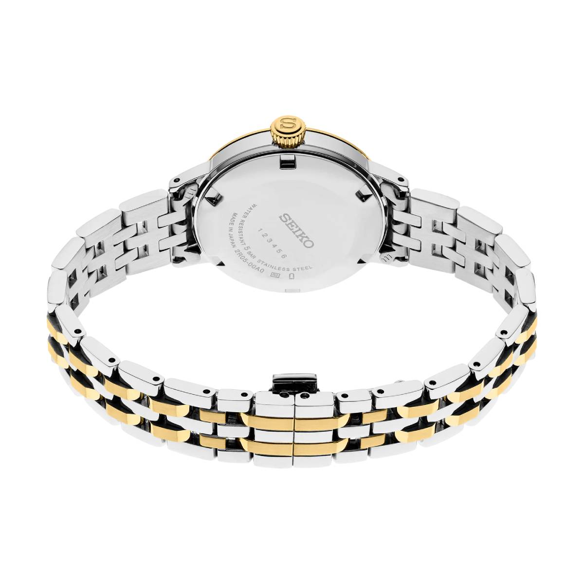 Seiko Presage Women's 30.3mm Two-Tone Bracelet Watch - Champagne Dial