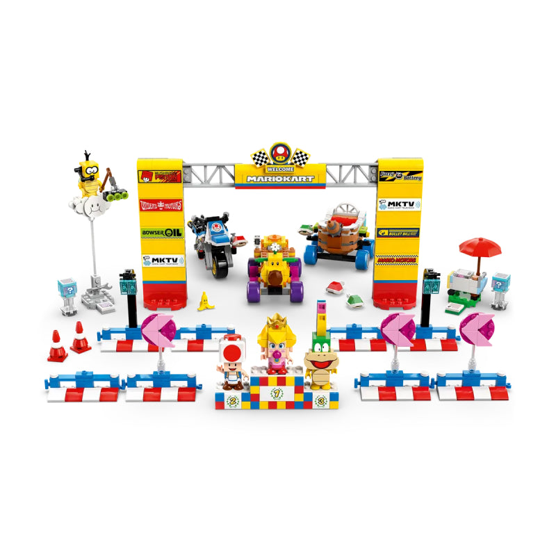 LEGO Mario Kart Baby Peach and Grand Prix Toy Set (823-Piece)