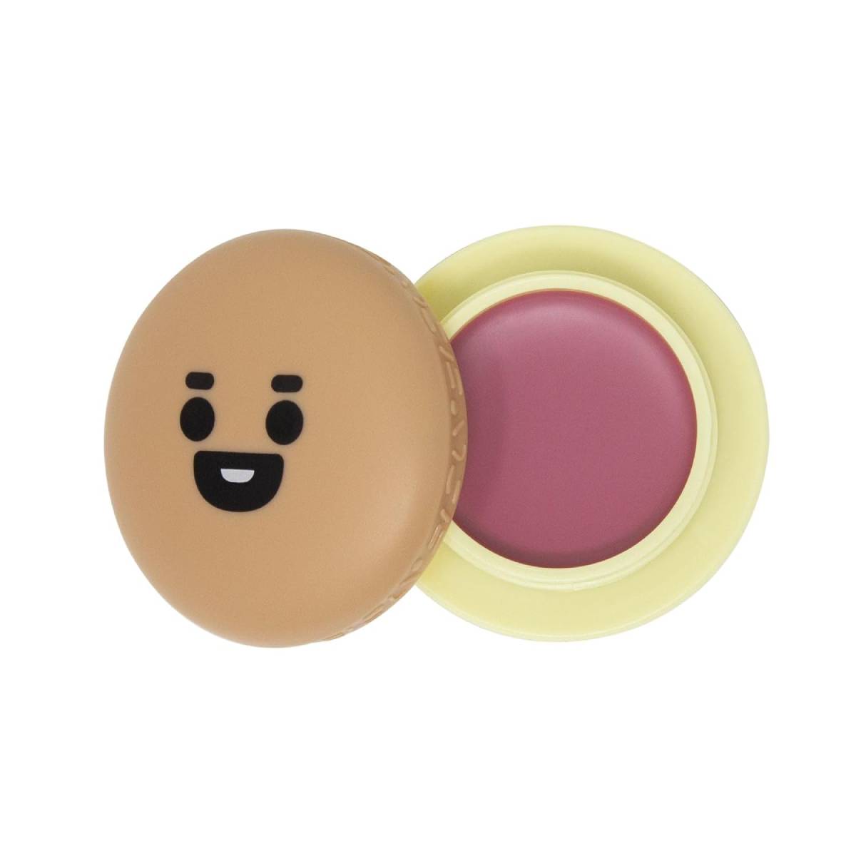 The Creme Shop Hello Kitty and BT21 Shooky Moisturizing Macaron Lip Balm (Set of 2)